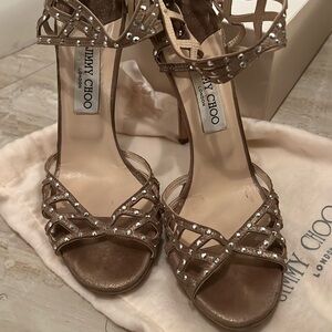 Jimmy Choo Suede high heel